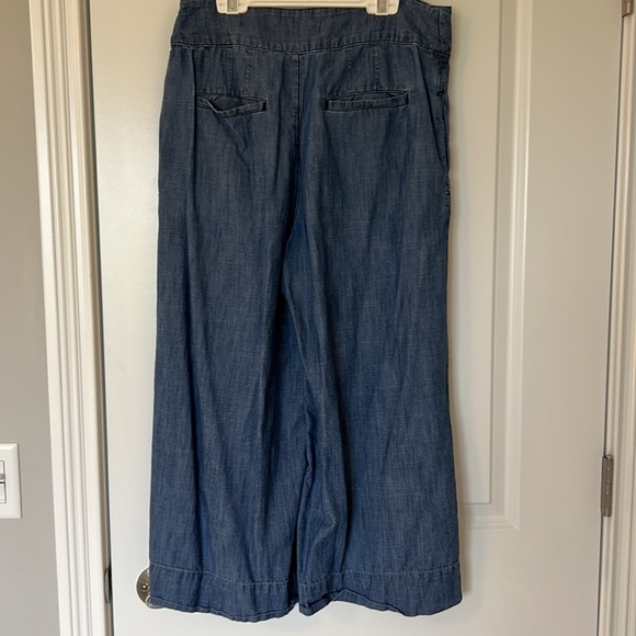 Anthropologie Pilcro Ultra High-Rise Cropped Wide-Leg Jeans - Picture 5 of 11